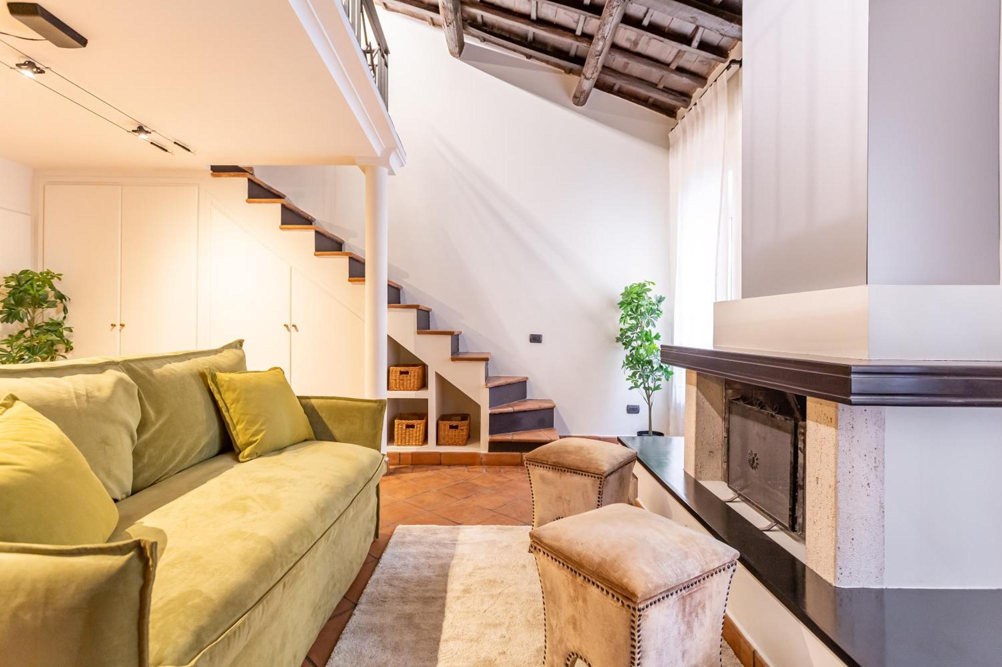 Art House Trastevere Luxury Lägenhet Rom
