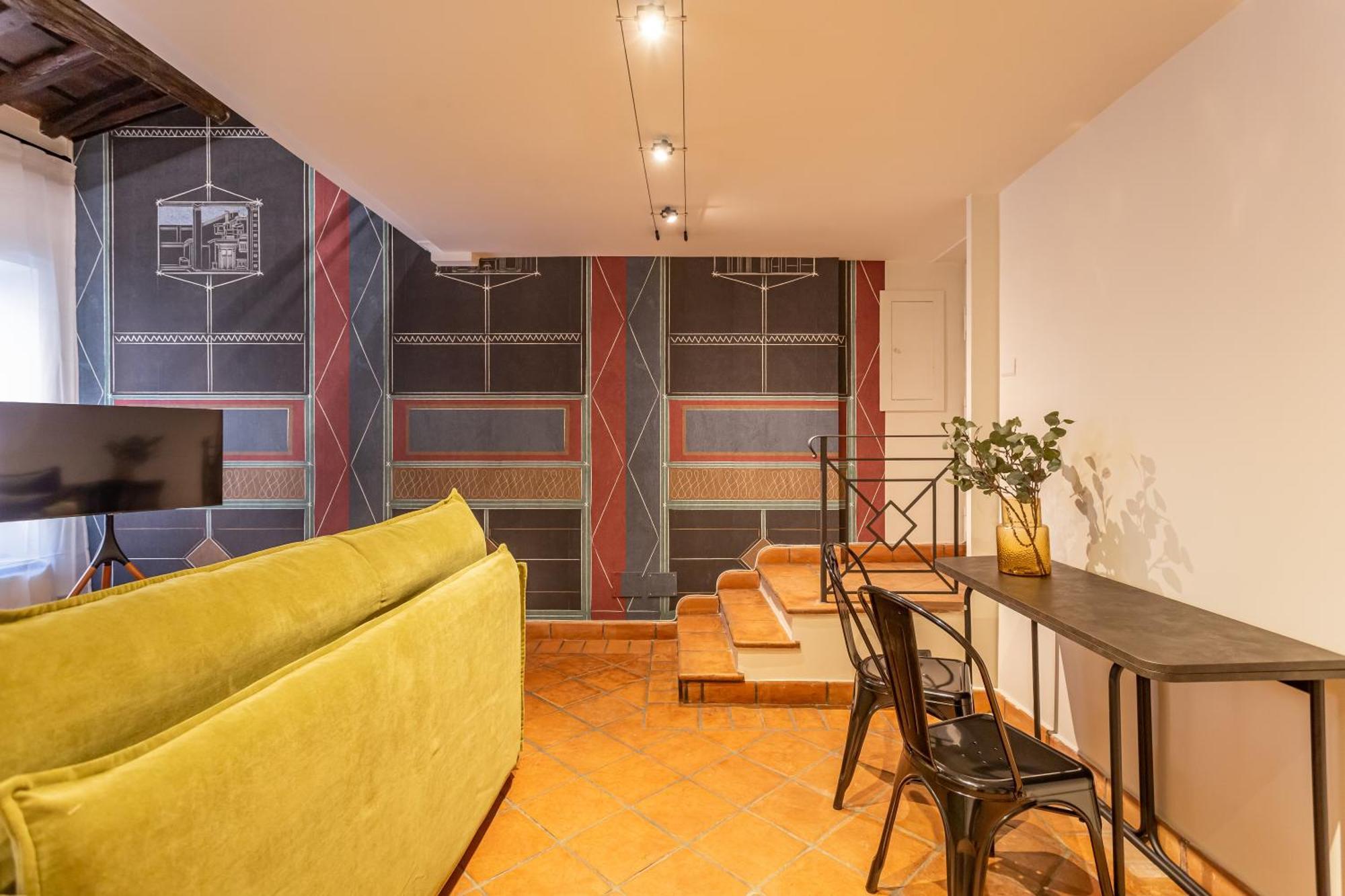 Lägenhet Art House Trastevere Luxury